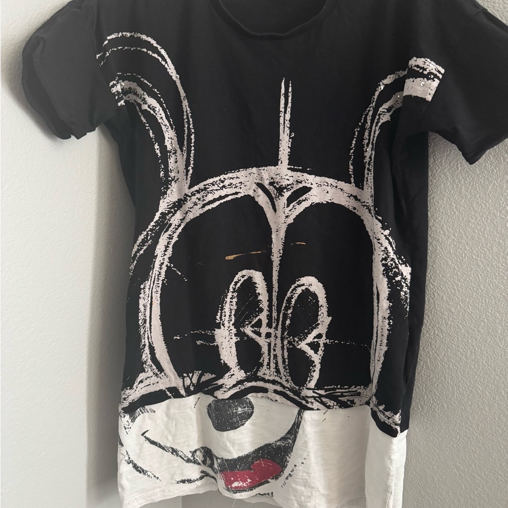 Desigual Black and White Graphic Kids T-Shirt